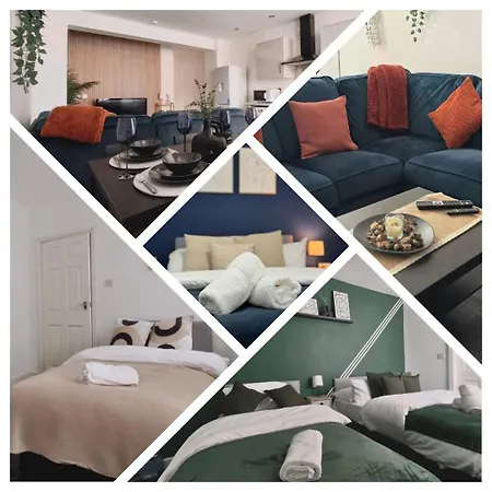 Spacious Central 3Br Flat For Groups Visiting Birmingham With Keyless Check-In, Free Wifi And Parking Exterior photo